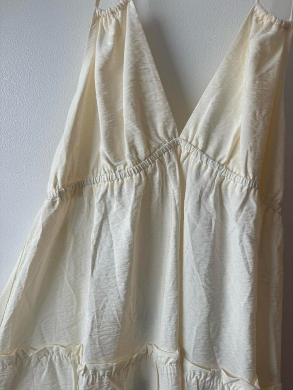 Wild fable cream backless dress - Picture 4 of 4